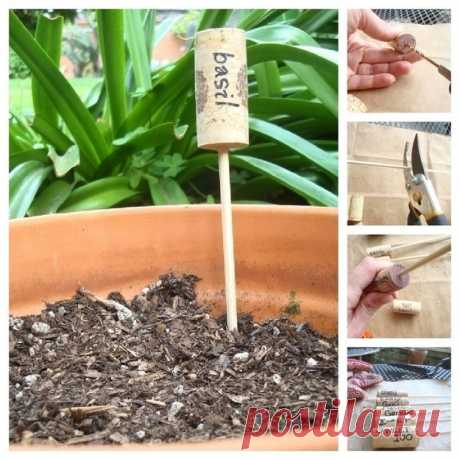 26 идей для рассадочных маркировок... 26 DIY Plant Markers For Your Springtime Garden