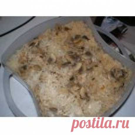 Рис с грибами и курицей в пароварке Кулинарный рецепт