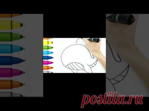 How easy it is to draw a whale