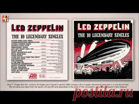 Led Zeppelin – The 10 Legendary Singles (Rare 10 × Vinyl, 7" - 20 tracks) by R&UT