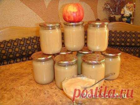 Рецепт яблочного пюре со сгущенкой для детей