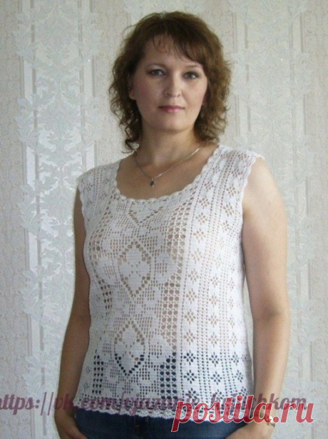 Филейный топ