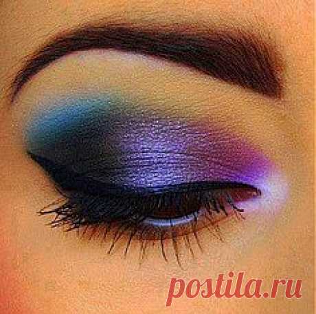all over purple eyeshadow | Windows to the Soul