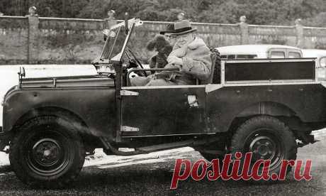 Winston Churchill and Land Rover