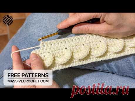 A Beginner's Adventure! ✅ How to Crochet a UNIQUE and FABULOUS Crochet Pattern