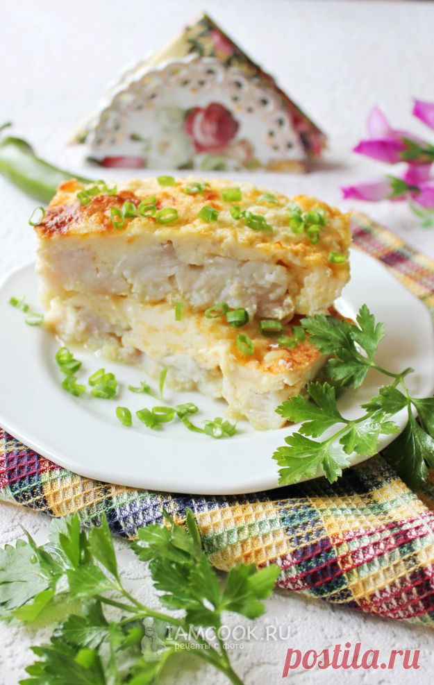Рыбная запеканка с сыром в духовке — рецепт с фото пошагово