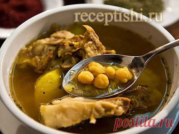 Парча-бозбаш (суп с бараниной и нутом) | Кулинарные рецепты с фото на Рецептыши.ру