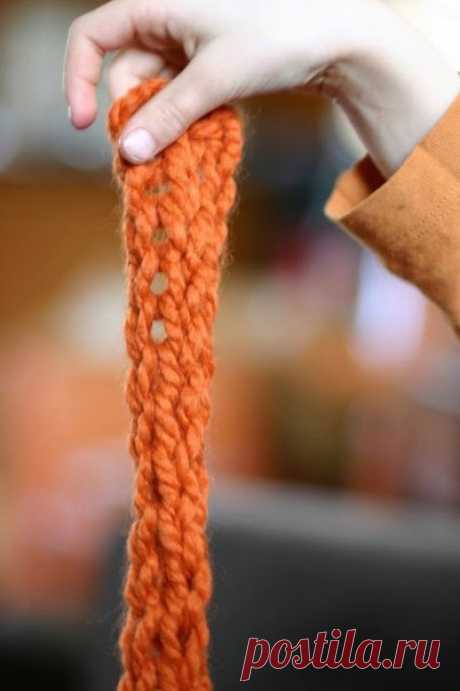Вязание на пальцах Вязание на пальцахЕсли вам хочется чего-то новенького и необычного, это как раз оно.