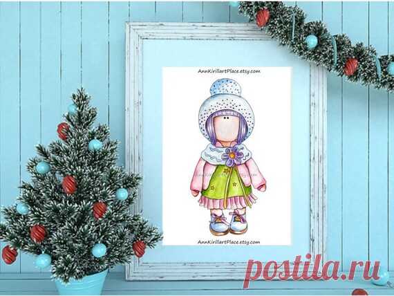 Nursery Decor Print Digital Tilda Poster Fabric Doll | Etsy Nursery Decor Print, Digital Tilda Poster, Fabric Doll Painting, Handmade Doll Printable, Baby Room Interior Idea, Watercolor Doll Art _____________________________________________________________________________________  INSTANT DOWNLOAD WATERCOLOR PAINTING  - based on our doll coloring pages - can