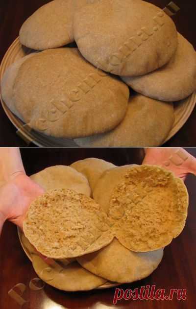 Пита — традиционный арабский хлеб — лепешка | Pechemdoma.ru