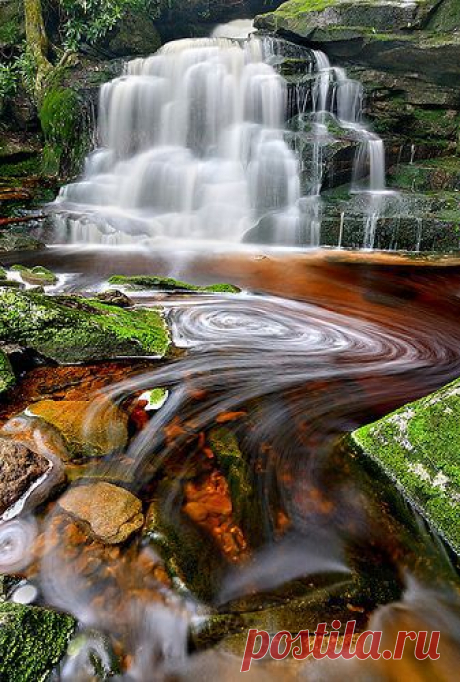 (1) Shay's Run, West Virginia | Waterfalls