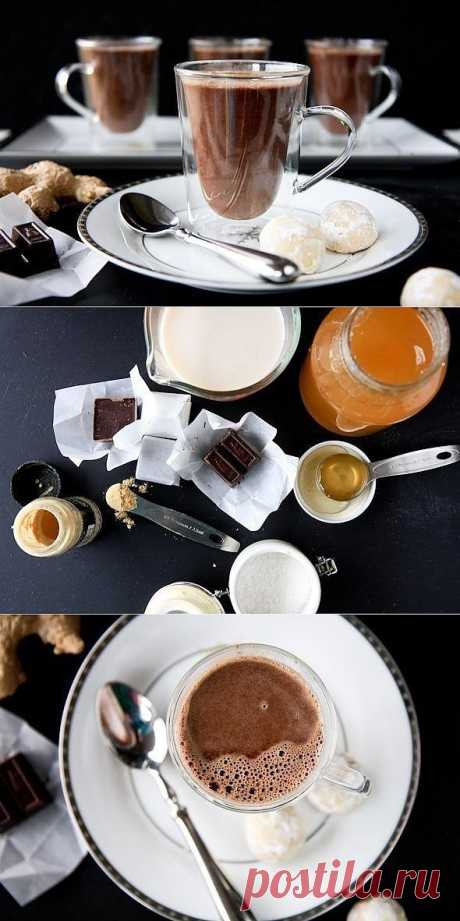 Как приготовить блюдо &quot;имбирный горячий шоколад&quot; - рецепт, ингридиенты и фотографии | sloosh