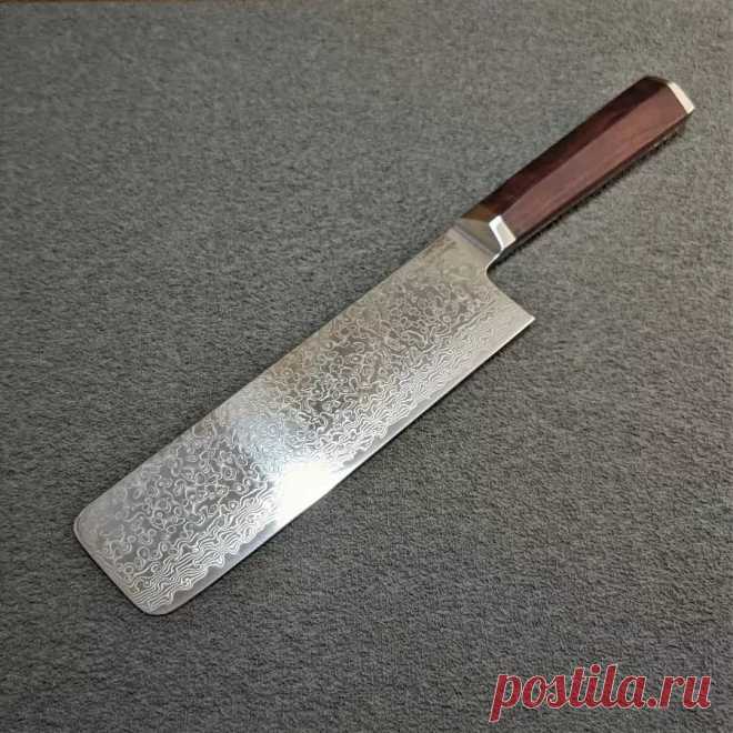 Кухонный нож Накири сталь ATS-34 серия Дзиро – купить на сайте мануфактуры Борема