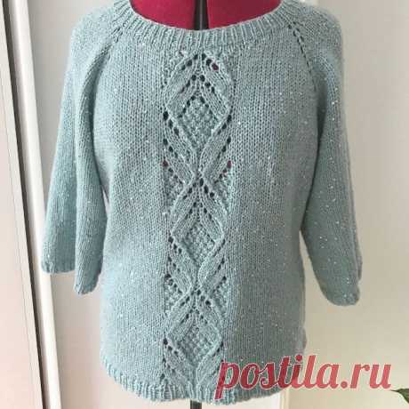 Вяжем стильный джемпер спицами. 5 моделей со схемами | Paradosik_Handmade Пульс Mail.ru