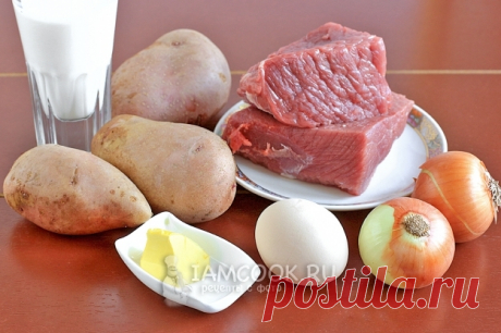 Картофельная запеканка с фаршем как в детском саду — рецепт с фото пошагово
