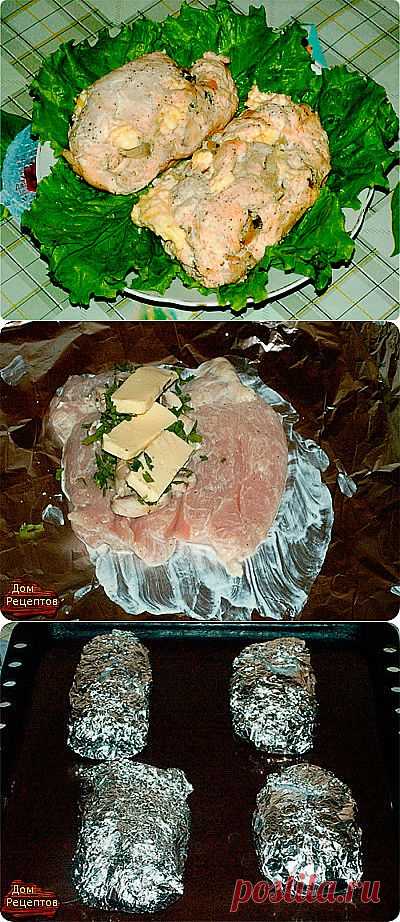 Куриная грудка в фольге: пошаговый фото рецепт - Блюда из курицы: рецепты с фото