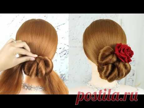 Прическа На Свадьбу - Красивые Прически Женские 2019 | Easy Bun Hairstyles For Wedding Party