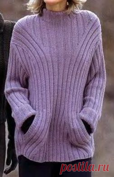 Пуловеры спицами. Подборка 23