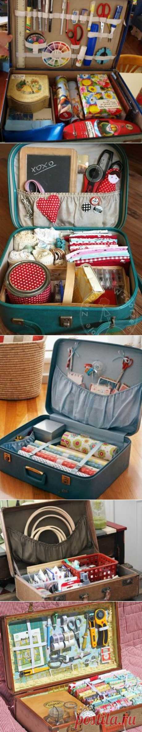 Рукодельный чемоданчик - Ярмарка Мастеров - ручная работа, handmade
