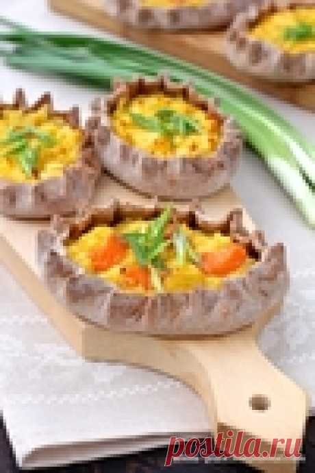 Карельские пирожки «калитки» с картофелем и рыбой