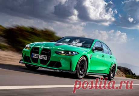 Экстремальный седан BMW M3 CS 2024 ограниченным тиражом