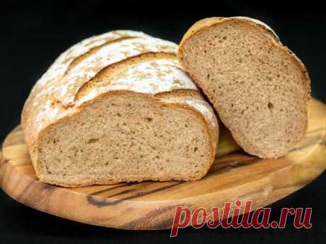Пшенично-ржаной хлеб в духовке — рецепт с фото пошагово