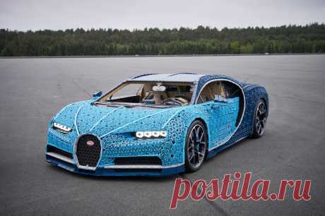 Посмотрите на Bugatti, полностью собранную из Lego ❘ 17 фото . Тут забавно !!!