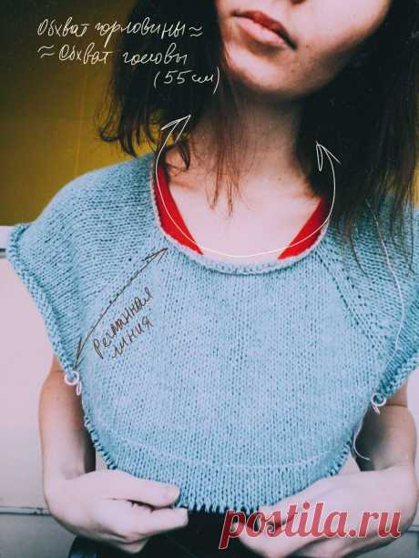 Формула простого хорошо сидящего свитера | Knitting Hour | Дзен