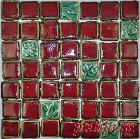 Hand Craft red porcelain mosaic tiles backsplash kitchen wall tile PCMT079 green ceramic mosaic bathroom mosaic tiles [PCMT079] - $24.89 : MyBuildingShop.com