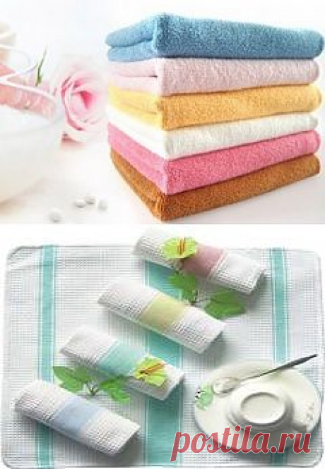 Маленькие хитрости: кухонные полотенца стирка