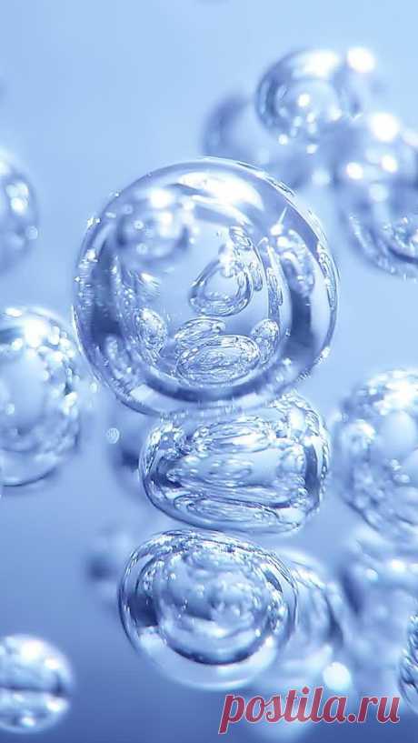 Water Bubbles iPhone Wallpaper HD
