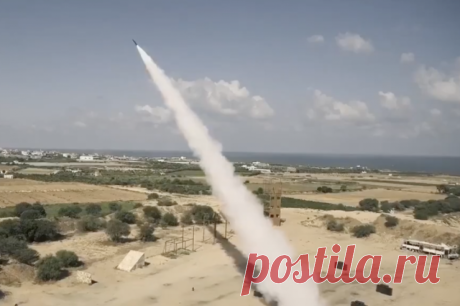 В ХАМАС заявили о запуске ракеты R160 в сторону Хайфы. Боевое крыло палестинского движения назвало нанесенный удар ответом на действия израильских военных.