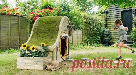Plum Introduces Eco-Friendly Hobbit Playhouse to Escalate Kids' Creativity Plum designs and builds eco-friendly Discovery Nature Play Hideaway - a hobbit house-like playhouse to enhance children's creativity.