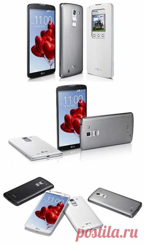 LG представила 5,9-дюймовый планшетофон G Pro 2, отзывающийся на стук