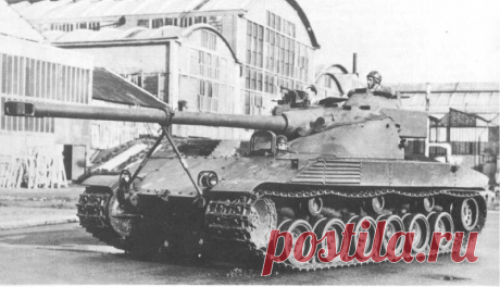 Прототип французского основного боевого танка - Batignolles-Chatillon Char 25 t » Военное обозрение