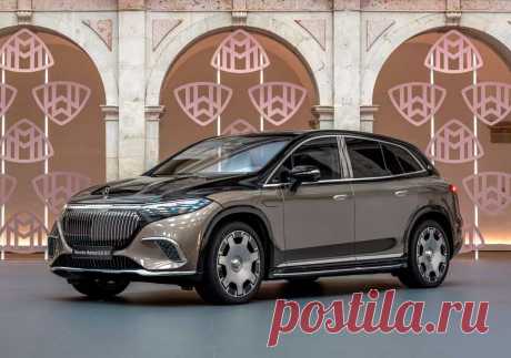 2024 Mercedes-Maybach EQS 680: роскошный электрический внедорожник