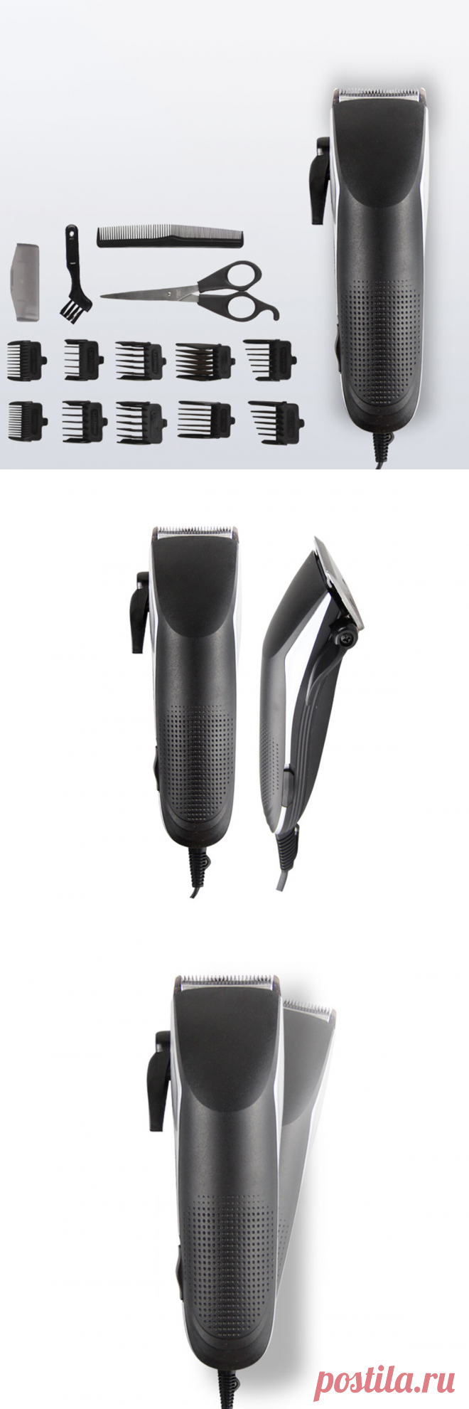 12w electric hair trimmer clipper kit haircut professional cutting machine tools at Banggood