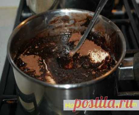 Шоколадная колбаса - пошаговый фоторецепт - десерт шоколадное полено