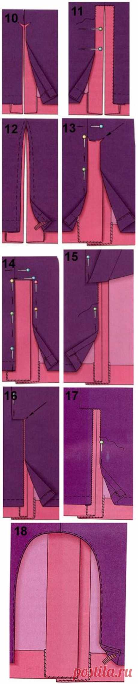 Как пришить подкладку к юбке и юбке-брюки | pokroyka.ru-уроки кроя и шитья