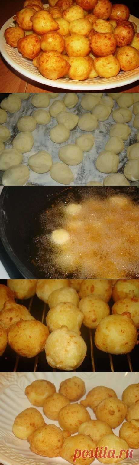 Как приготовить пампушки из картофеля - рецепт, ингридиенты и фотографии