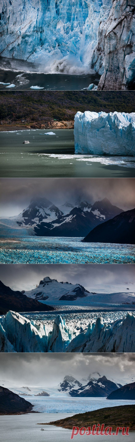 Живой лёд: фотографии ледника Перито Морено