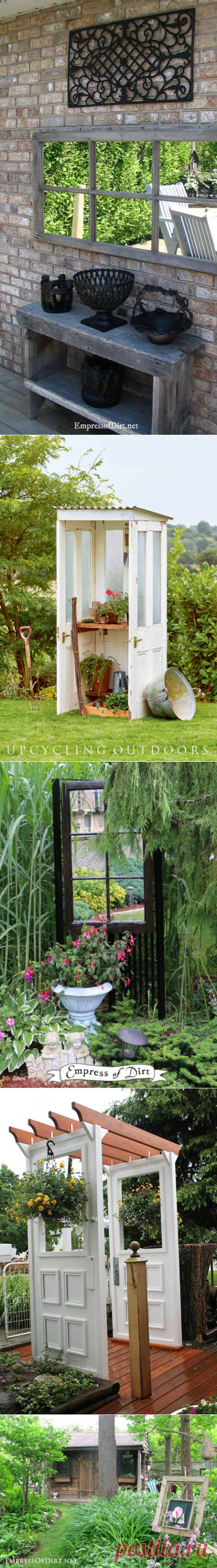 20 Ideas For Old Doors and Windows in the Garden | Empress of Dirt