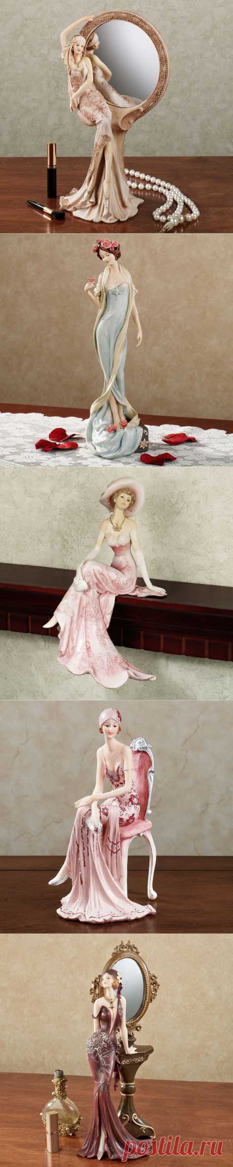 Изящная фарфоровая статуэтка...Викторианские Дамы (часть 1.)