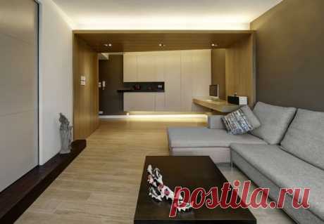 Modern Small warm Apartment - Современный - Семейная комната - Гонконг - от эксперта Ample DESIGN