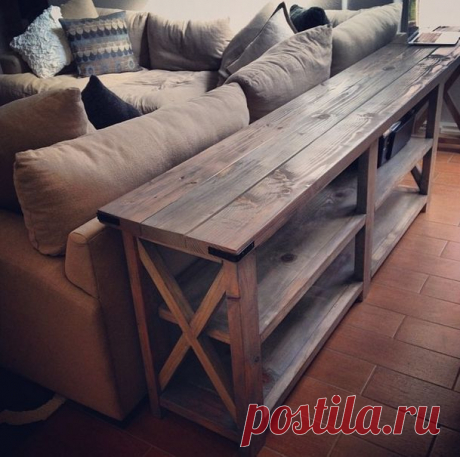 Pallet projects: DIY sofa table This is an Ana White Design. It cou...