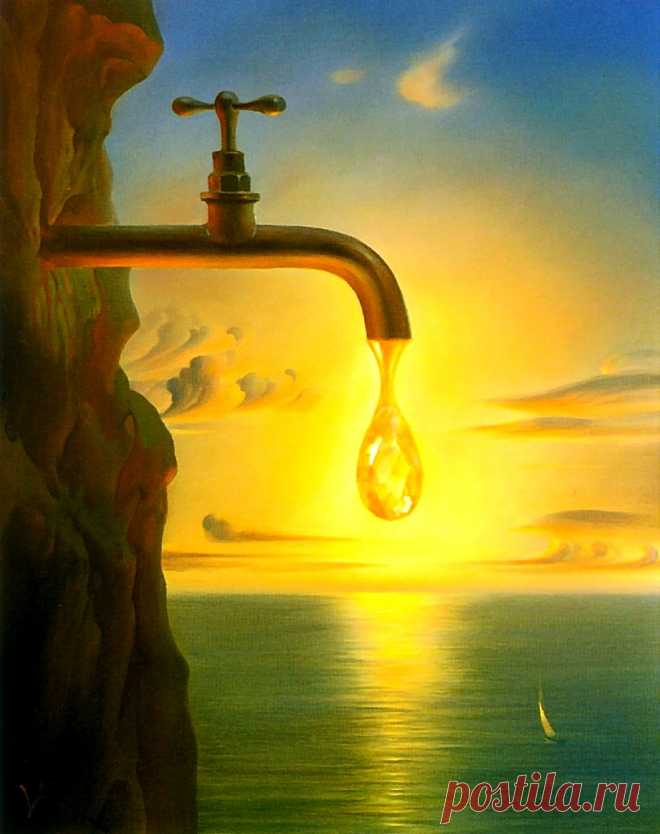 Vladimir Kush. медовое солнце