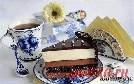 Торт-суфле с белым шоколадом и красным вином &amp;raquo; Любимые рецепты