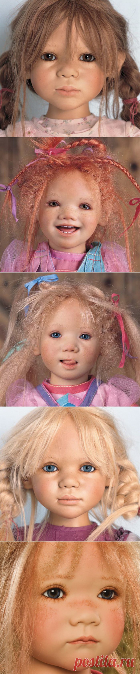 Блоги@Mail.Ru: Коллекционные куклы Annette Himstedt/Частичка детства