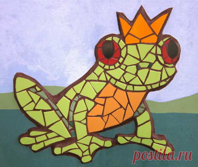 Frog Mosaic 19