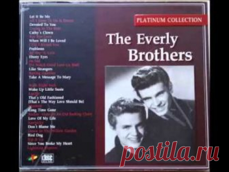 The Everly Brothers ; Platinum Collection 20 songs